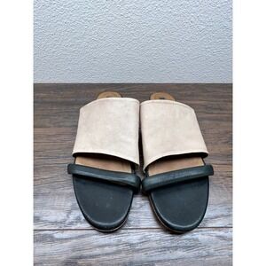 Alberto Forman Italian Leather Women's Slide Sandals Size 37.5 US 7 7.5